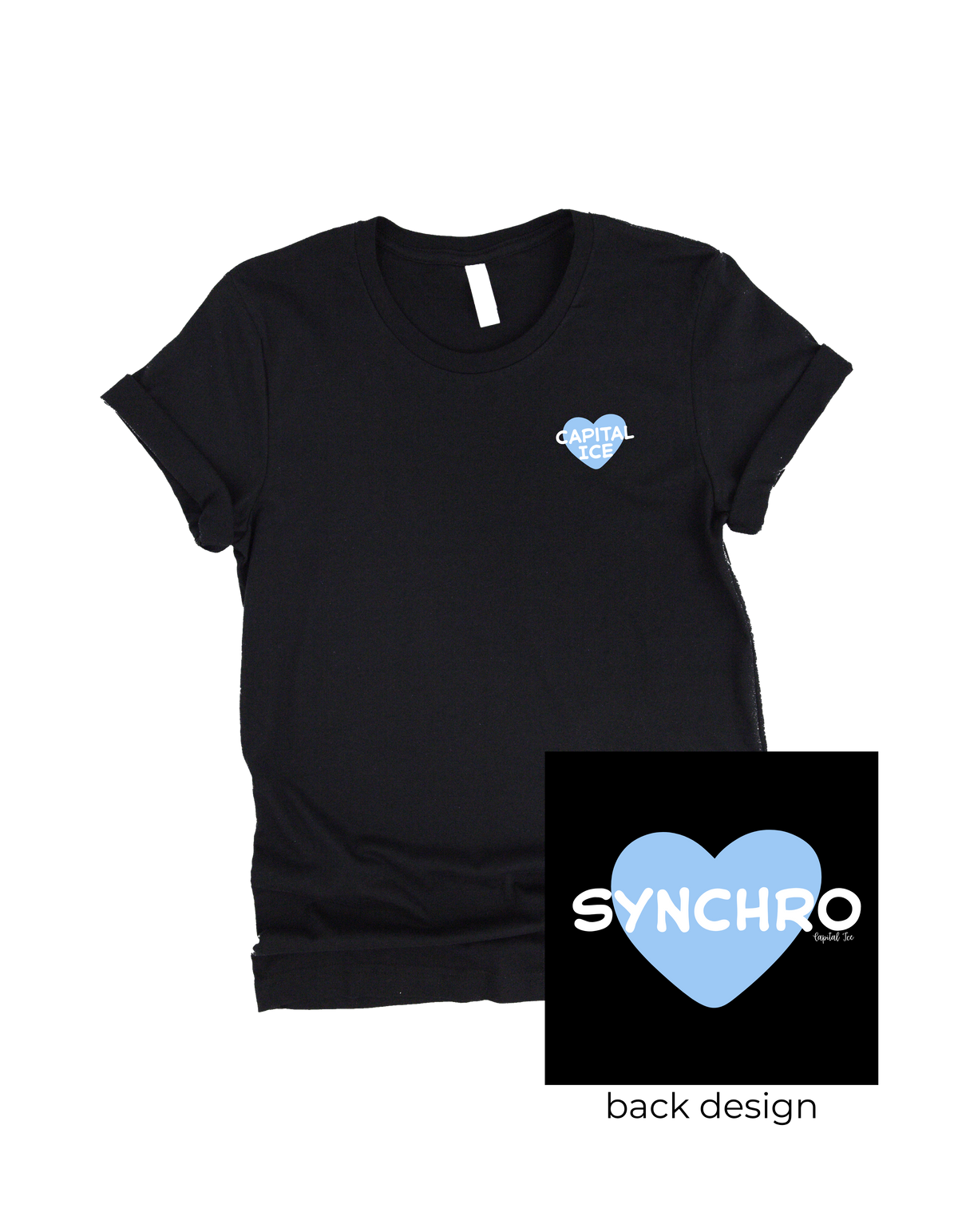 Synchro Heart Short Sleeve Tee - Youth Sizes