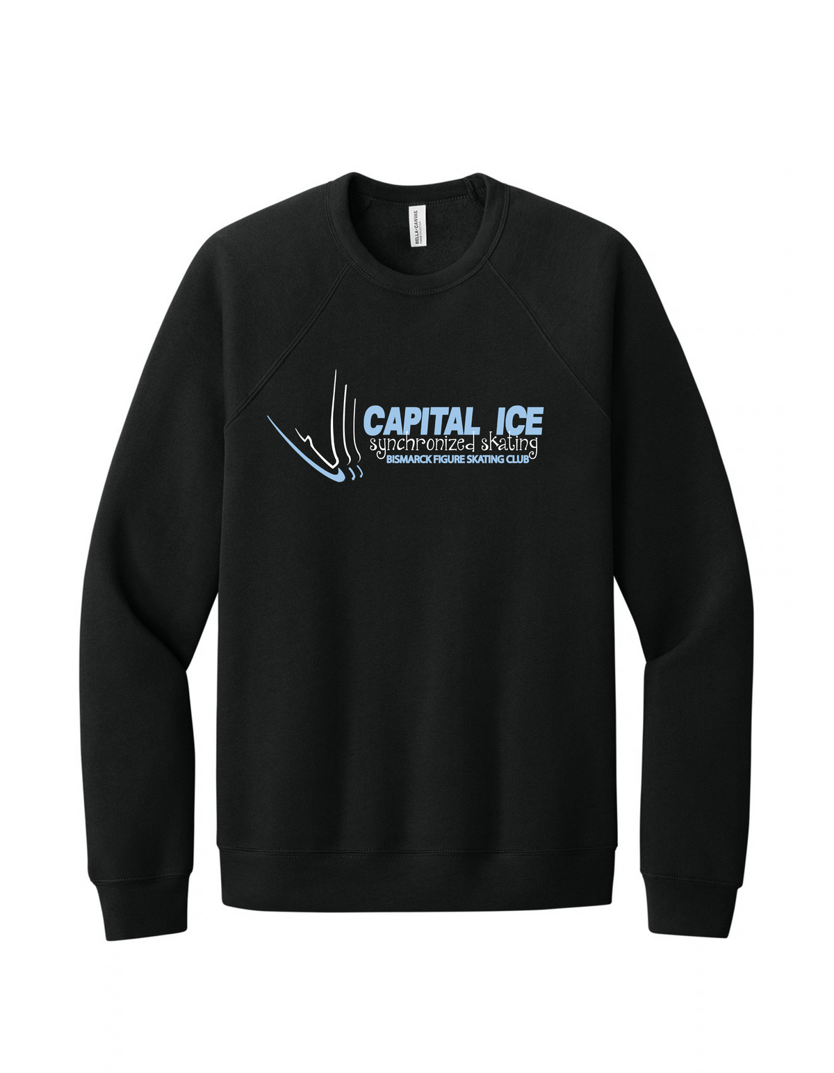 Capital Ice Logo Fleece Raglan Sweatshirt - Adult Sizes