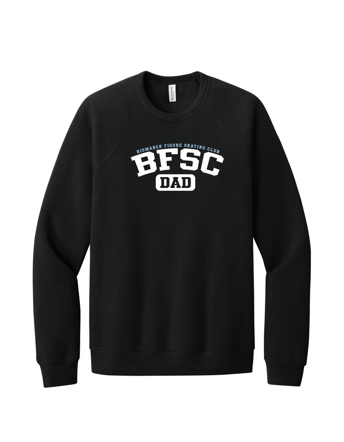 BFSC Dad Sponge Fleece Raglan Sweatshirt - Adult Sizes