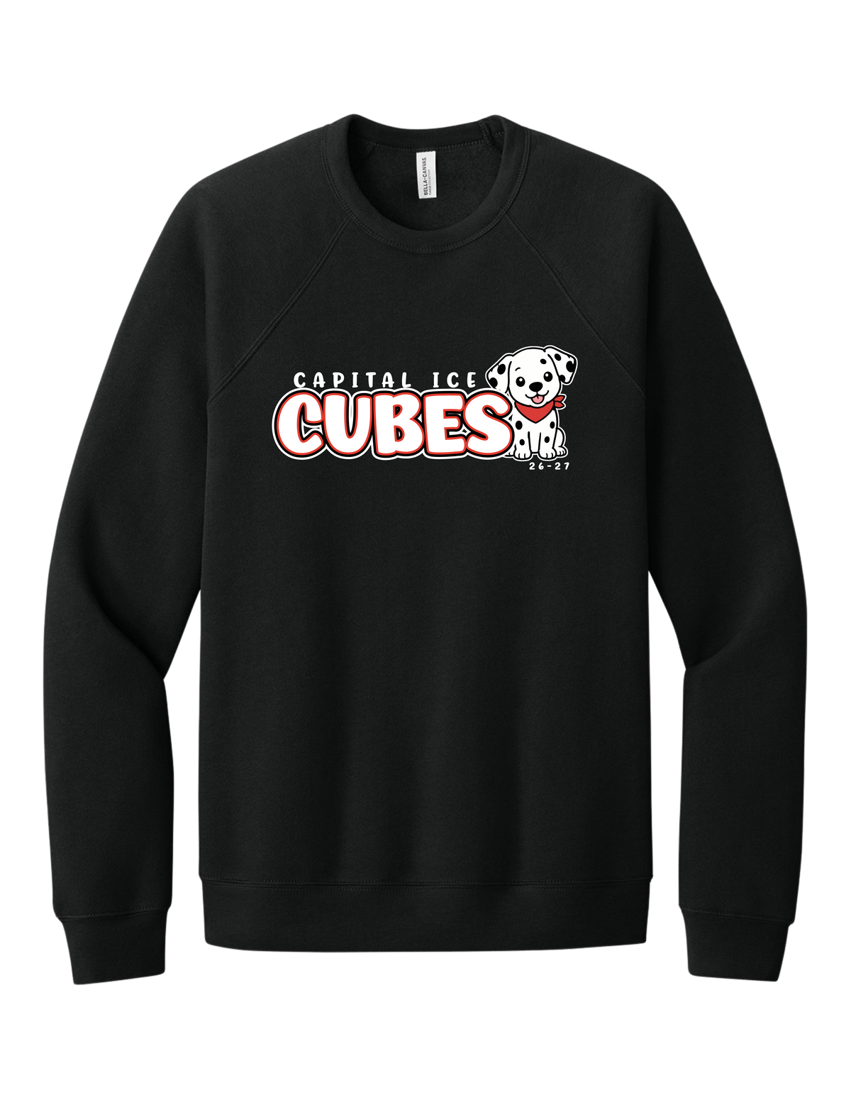 Cubes Sponge Fleece Raglan Sweatshirt - Youth Sizes