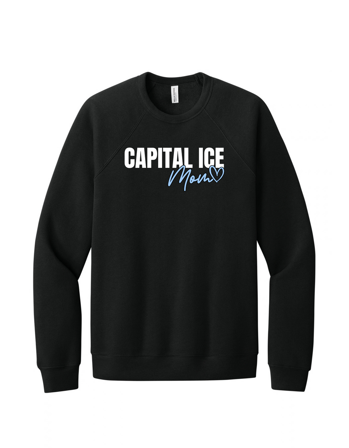 Capital Ice Mom Sponge Fleece Raglan Sweatshirt - Adult Sizes