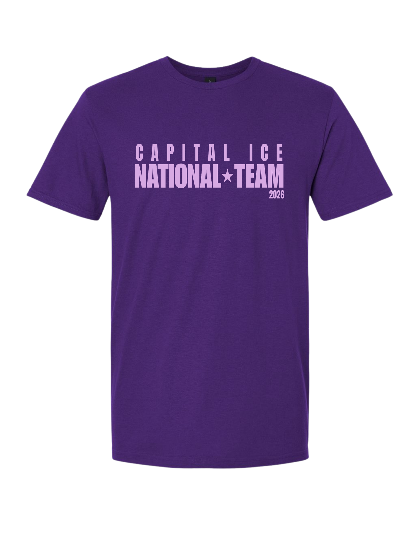 Nationals Short Sleeve Tee Purple - Youth Sizes
