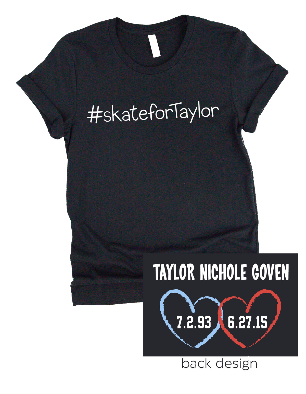 Skate for Taylor Short Sleeve Tee - Youth Sizes